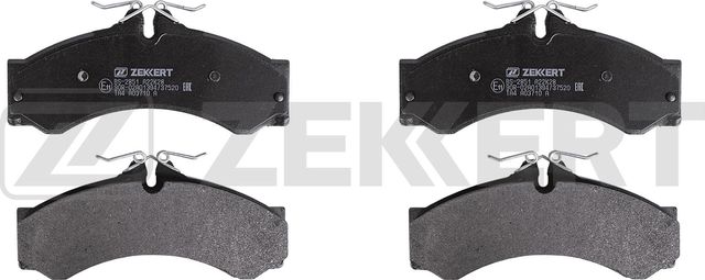 Тормозные колодки Zekkert. Артикул BS-2851