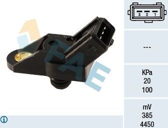 Датчик абсолютного давления (ДАД, MAP) FAE. Артикул 15012