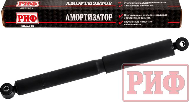 Амортизатор РИФ задний штатный на ВАЗ Нива, 4x4 21214, 21214М 1977-2026. Артикул SAG346SL