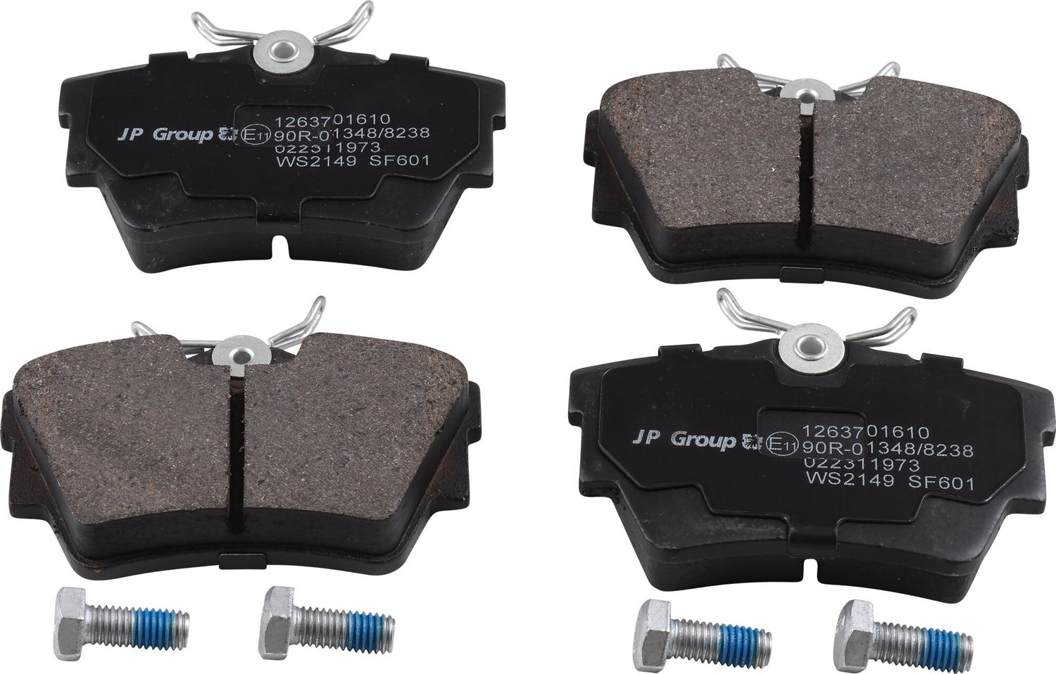Тормозные колодки JP Group. Артикул 1263701610