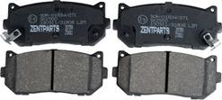 Тормозные колодки Zentparts. Артикул Z07359