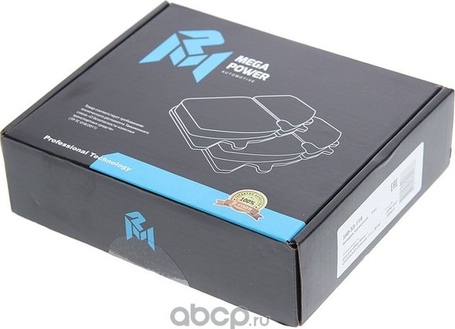 Колодки тормозные OPEL Astra J CHEVROLET Orlando (11-) передние (R16) (4шт.) MEG (Megapower) Megapower. Артикул 35033118