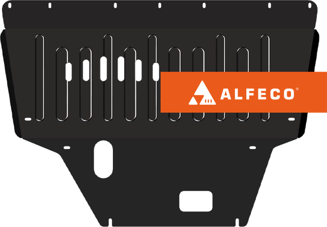 Защита Alfeco для картера и МКПП Alfa Romeo Giulietta III 2010-2026. Артикул ALF.42.02