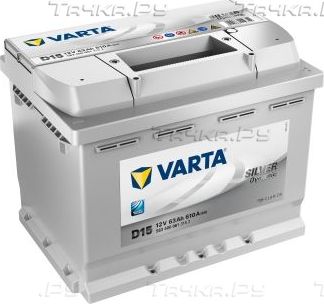 Аккумулятор Varta Silver Dynamic для Volkswagen Fox I 2005-2009. Артикул 5634000613162