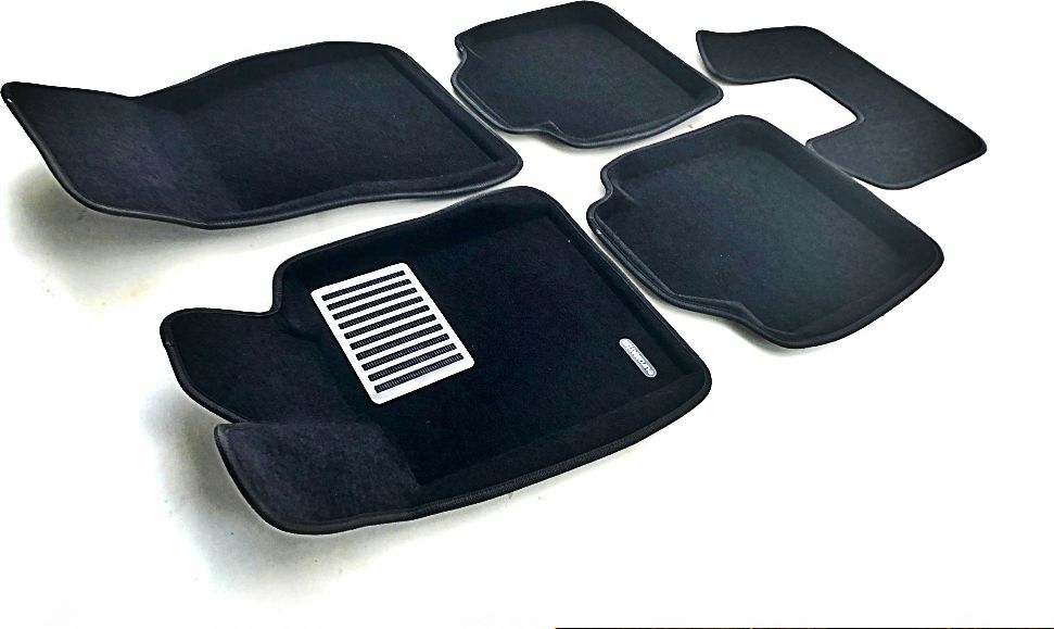 Коврики текстильные Euromat 3D Lux для салона BMW 3 GT F34 2012-2019. Артикул EM3D-001216