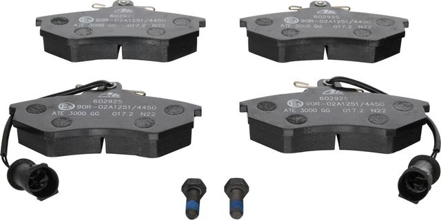 Тормозные колодки ATE передние для Audi 80 V (B4) 1991-1995. Артикул 13.0460-2925.2