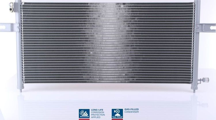 Радиатор кондиционера (конденсатор) Nissens (алюминий). Артикул 94759