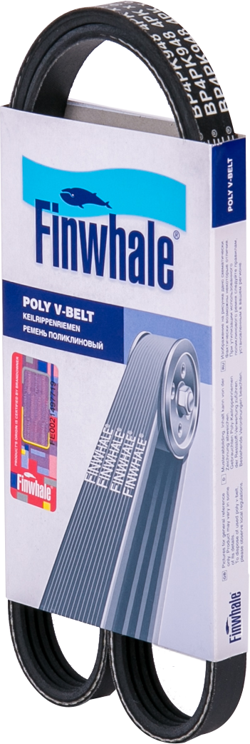 Приводной ремень поликлиновой Finwhale. Артикул BP4PK948