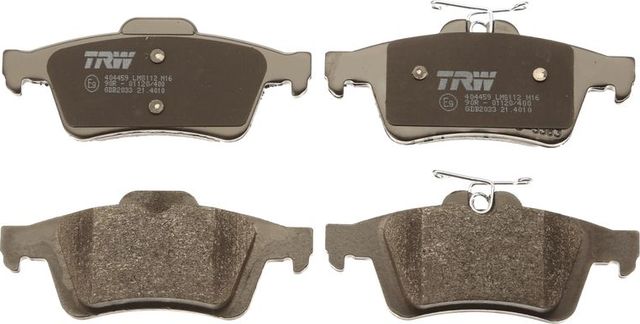 Тормозные колодки TRW задние для Ford Focus III 2010-2019. Артикул GDB2033