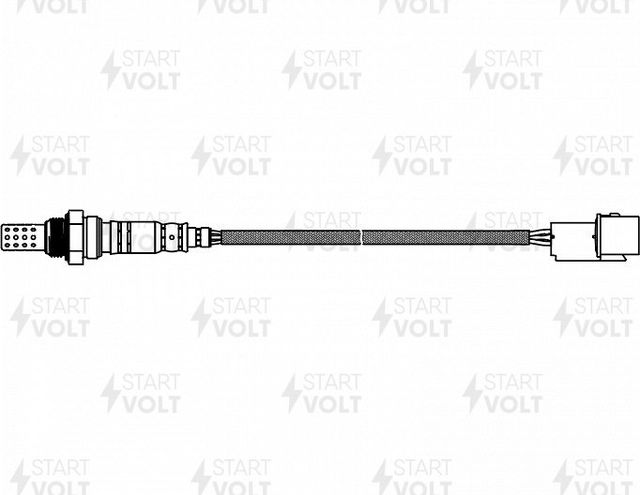 Лямбда-зонд (кислородный датчик) StartVOLT для Mitsubishi Pajero IV 2006-2026. Артикул VS-OS 1112