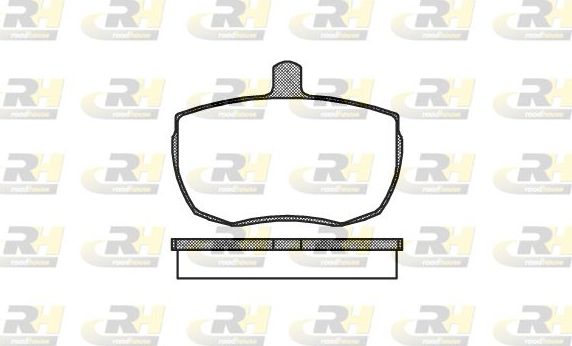 Тормозные колодки RoadHouse. Артикул 2056.00