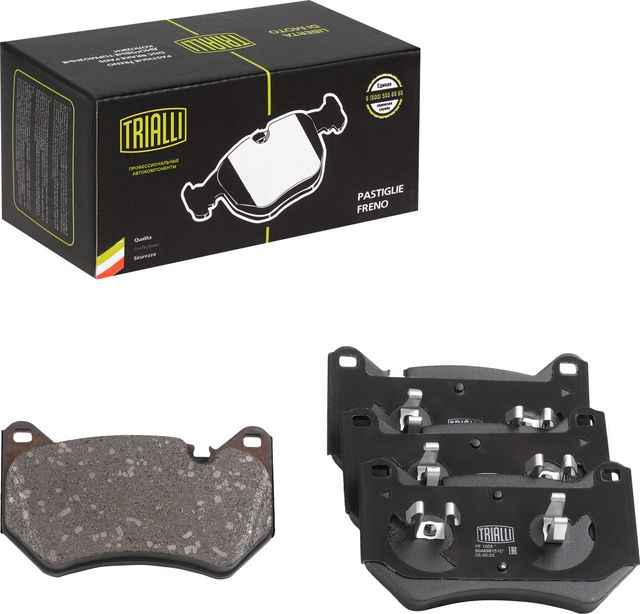 Тормозные колодки Trialli (Low-Metallic). Артикул PF 1005