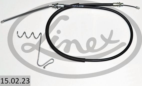 Трос ручника (тросик ручного тормоза) Linex. Артикул 15.02.23