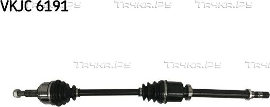 Полуось (привод в сборе, приводной вал) SKF передняя правая для Renault Grand Scenic III 2009-2015. Артикул VKJC 6191