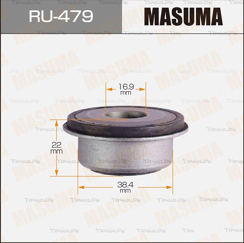 Сайлентблок заднего рычага подвески Masuma правый/левый для Toyota RAV4 IV (CA40) 2012-2019. Артикул RU-479