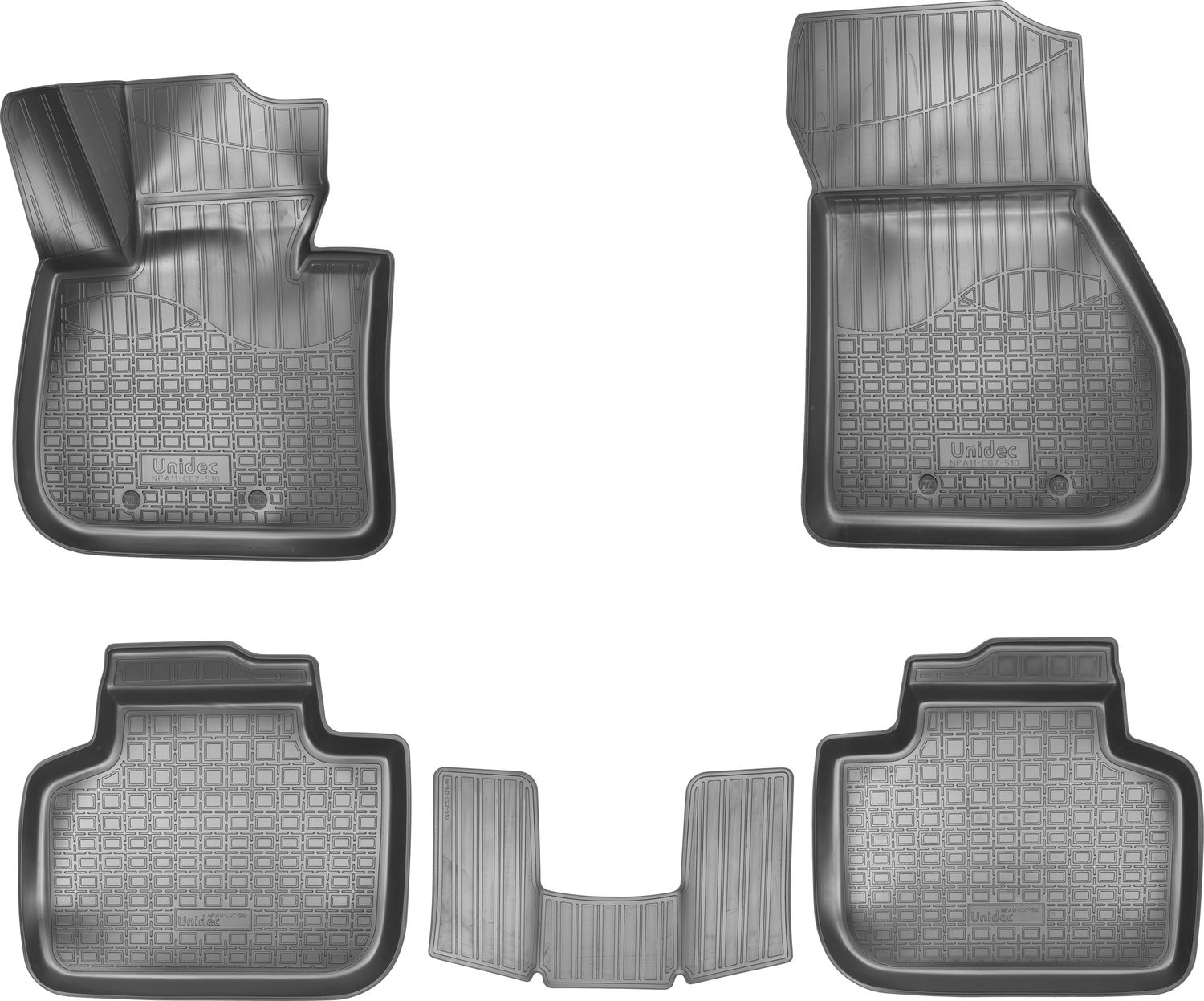 Коврики Норпласт для салона BMW X1 F48 2014-2026. Артикул NPA11-C07-510