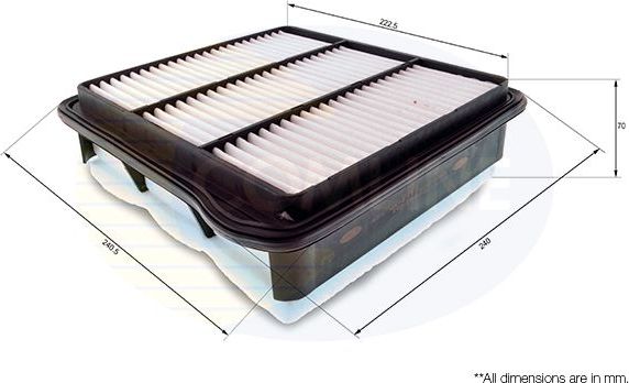 Воздушный фильтр Comline для Mitsubishi L200 IV 2005-2015. Артикул CMB12403