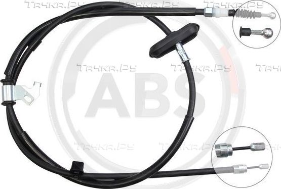 Трос ручника (тросик ручного тормоза) ABS. Артикул K12060