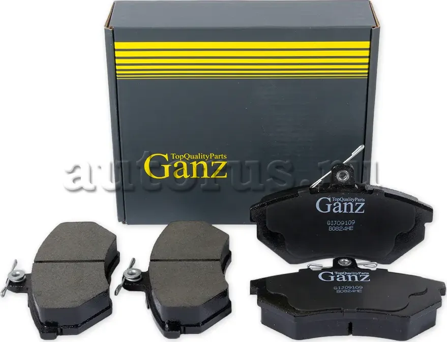 Колодки торм.пер. (Ganz). Артикул GIJ09109