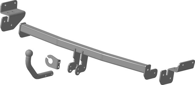 Фаркоп Трейлер для Hyundai Solaris I седан, хэтчбек 2011-2017. Артикул 7243