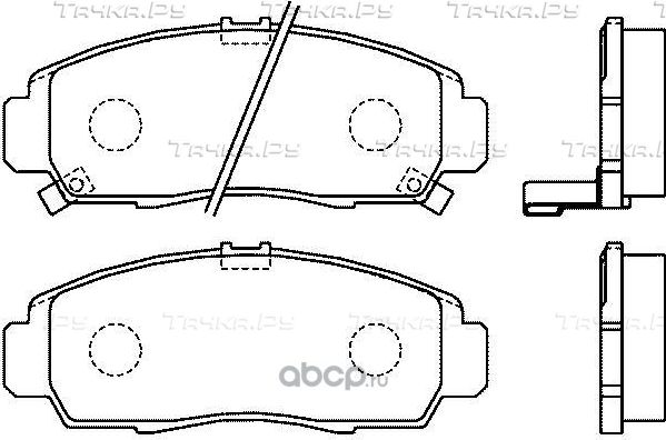 Тормозные колодки Honda для Honda Shuttle I 1997-2002. Артикул 45022SNBE01