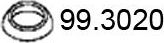 Прокладка глушителя Asso. Артикул 99.3020