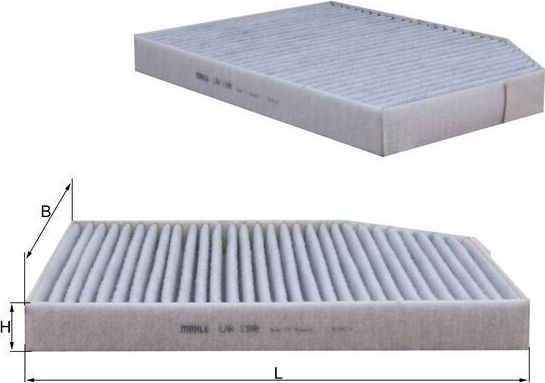 Салонный фильтр Mahle-Knecht для Toyota Supra V (A90) 2019-2026. Артикул LAK 1398