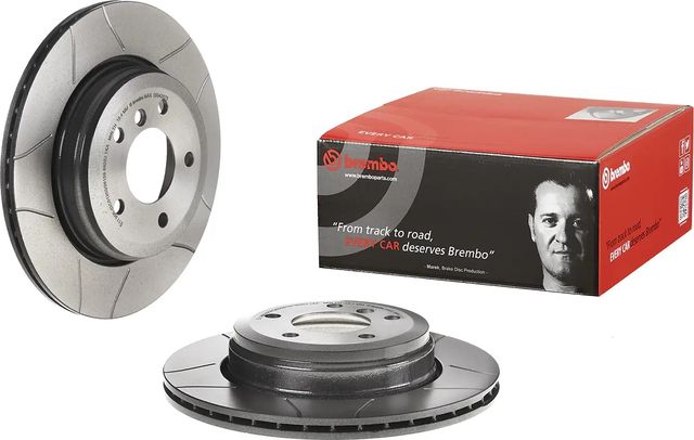 Тормозной диск Brembo MAX задний для BMW 6 II (E63/E64) 2004-2010. Артикул 09.9425.75