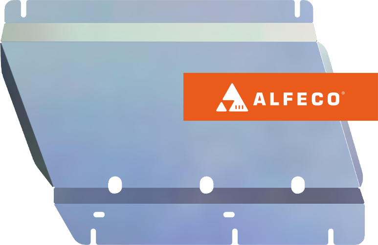 Защита алюминиевая Alfeco для РК Cadillac Escalade IV 2014-2020. Артикул ALF.37.08al