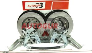 Тормоза дисковые задние на мост Спайсер (с ручным тормозом) для УАЗ Патриот 2014-2025. Артикул N-DT-UAZ-SP-Z