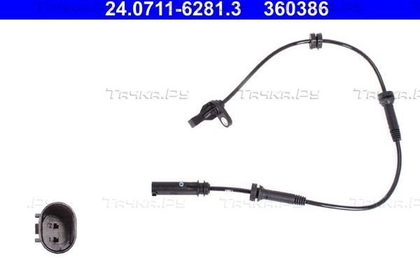 Датчик ABS ATE передний для BMW 4 F32/F33/F36 2013-2026. Артикул 24.0711-6281.3