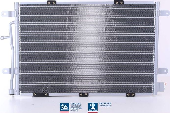 Радиатор кондиционера (конденсатор) Nissens (алюминий). Артикул 940139