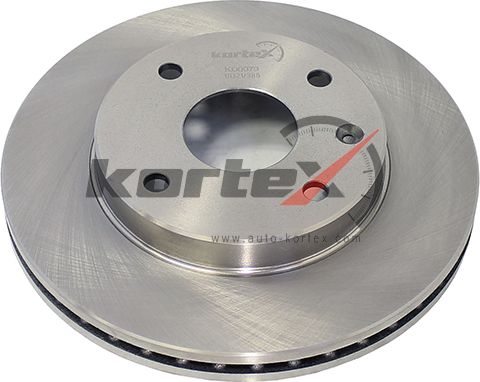 Диск тормозной CHEVROLET LACETTI/REZZO перед.вент.(d=256mm) (Kortex). Артикул KD0079