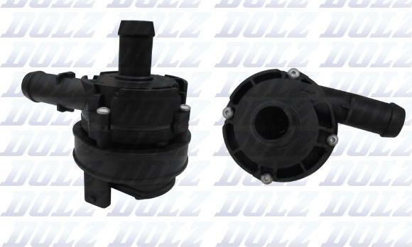 Дополнительный водяной насос Dolz для Smart Fortwo II (W451) 2011-2014. Артикул EM580A