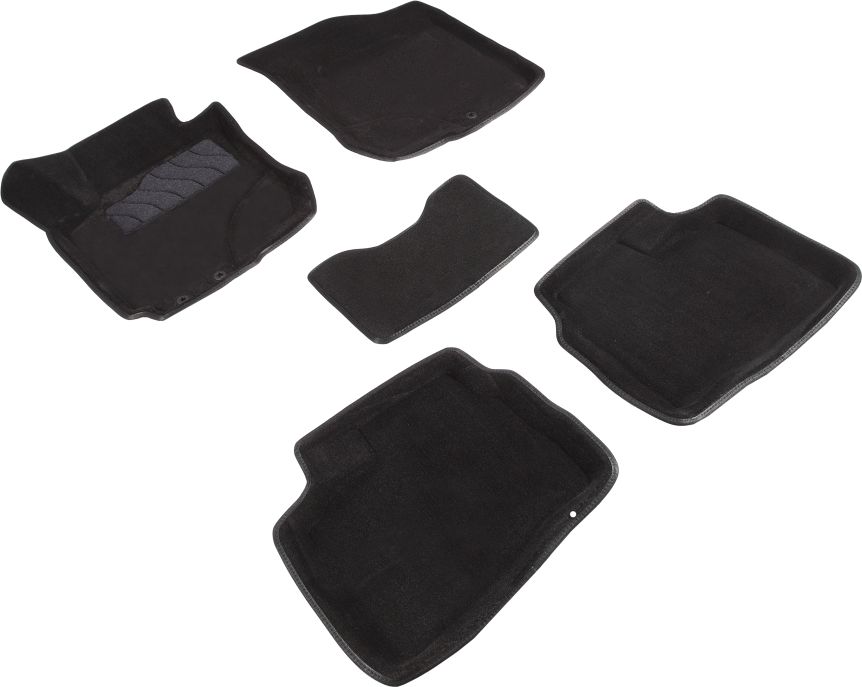 Коврики Seintex 3D ворсовые для салона Hyundai Elantra IV 2006-2010. Артикул 82013