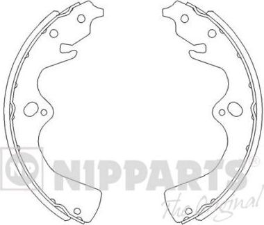Тормозные колодки Nipparts. Артикул J3500307