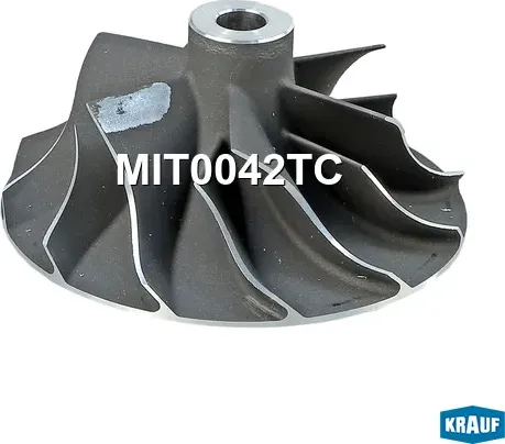 Крыльчатка турбокомпрессора Krauf. Артикул MIT0042TC