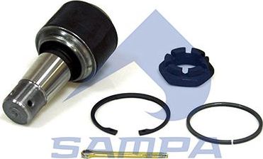 Сайлентблок переднего рычага подвески Sampa для Scania 3 1988-1999. Артикул 010.707