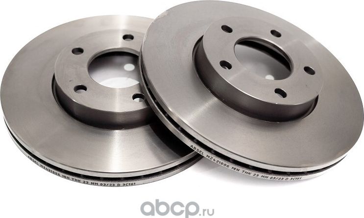 Диск тормозной передний (Absel). Артикул MZ421006