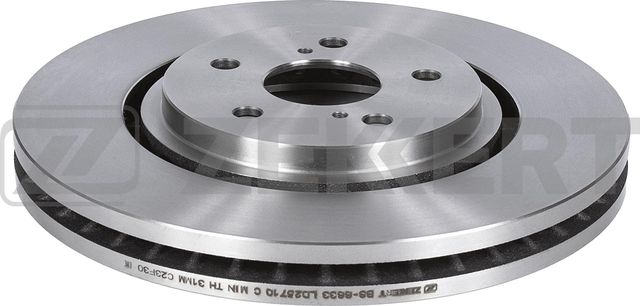 Тормозной диск Zekkert передний для Lexus RX IV 2015-2017. Артикул BS-6633