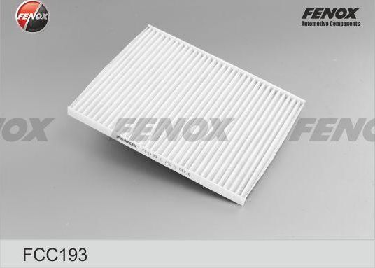 Салонный фильтр Fenox. Артикул FCC193
