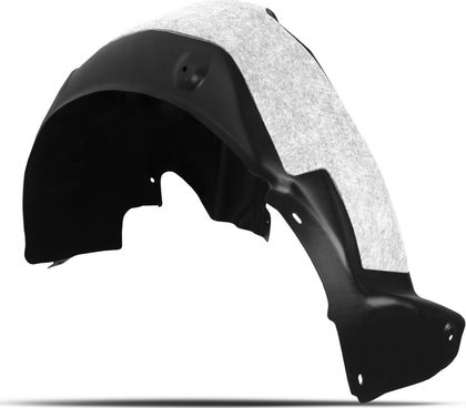 Подкрылок (локер) TOTEM задний левый с шумоизоляцией Volkswagen Polo V седан 2015-2024. Артикул NLS.51.01.003