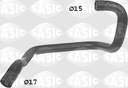 Патрубок радиатора (системы охлаждения) Sasic. Артикул SWH0358