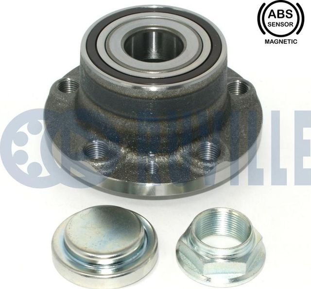 Ступица колеса с интегрированным подшипником (в сборе) Ruville задняя для Citroen C8 I 2002-2014. Артикул 221105