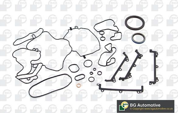 Комплект прокладок, блок-картер двигателя BGA. Артикул CK0110