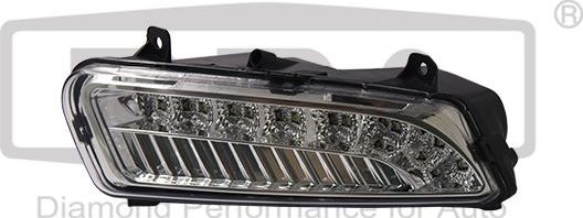 Фара противотуманная DPA правая для Volkswagen Polo V 2009-2026. Артикул 89410640802