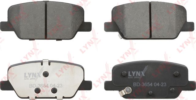 Тормозные колодки LYNXauto. Артикул BD-3654