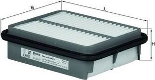 Воздушный фильтр Mahle-Knecht. Артикул LX 861