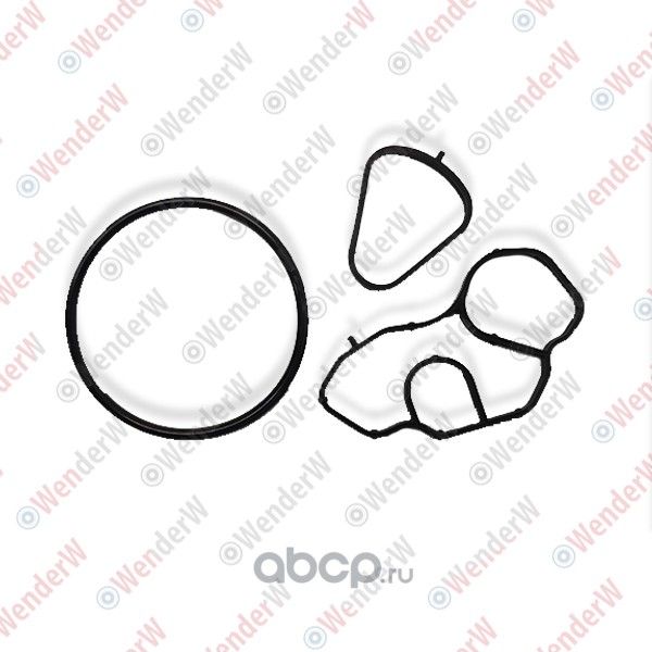 АВТОЗАПЧАСТЬПРОКЛАДКА МАСЛЯНОГО ФИЛЬТРА КОМПЛЕКТ (Wenderw). Артикул WEPR0253