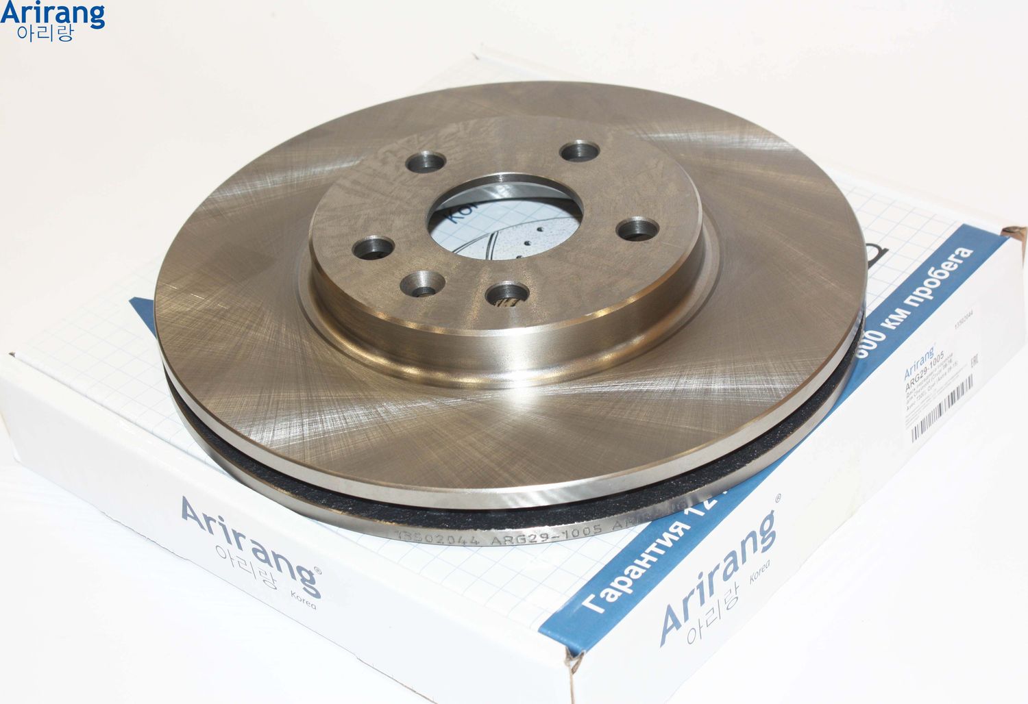 Диск переднего тормоза (Arirang). Артикул ARG291005
